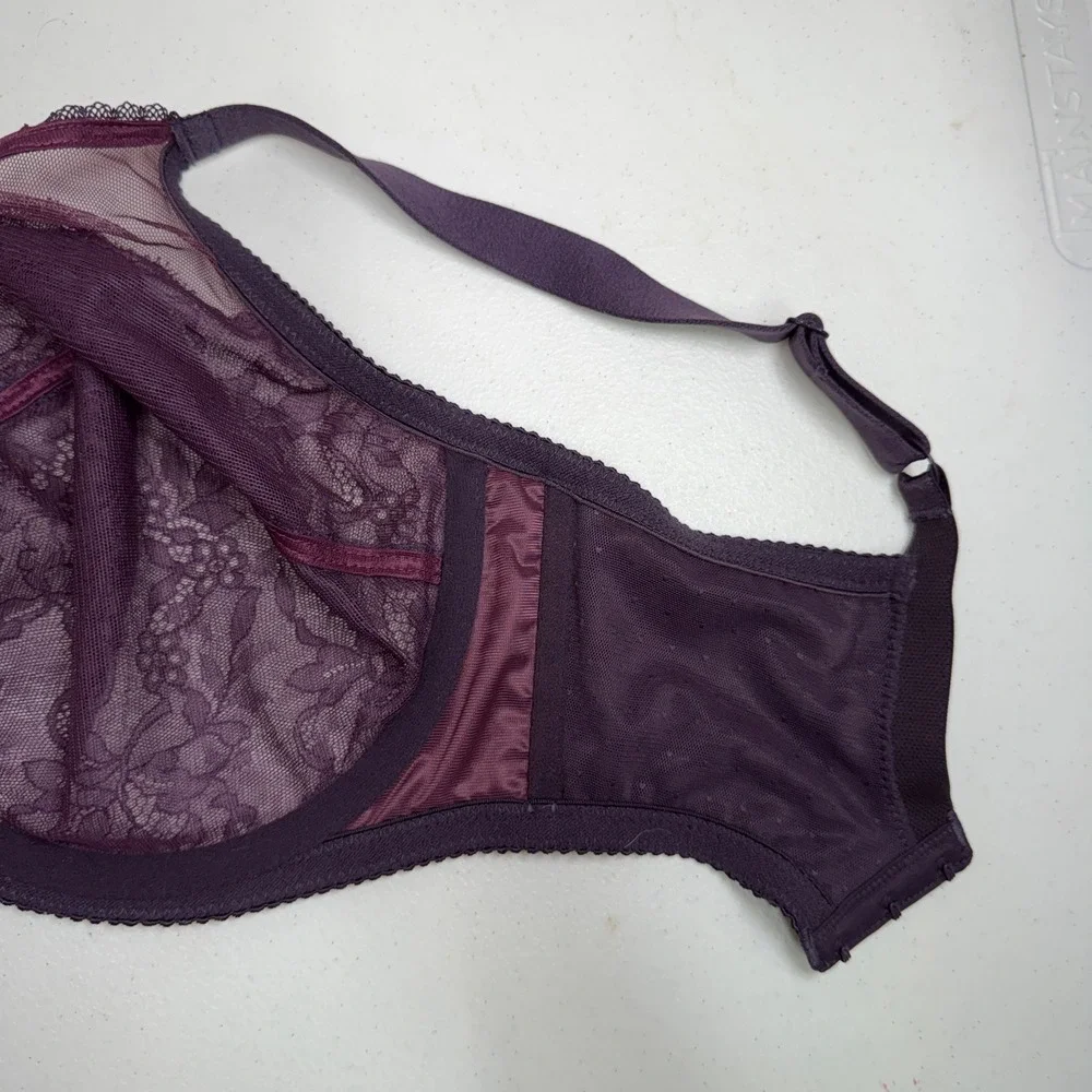Wacoal 34G Retro Chic Full Figure Full Coverage Underwire Bra 855186 Women's